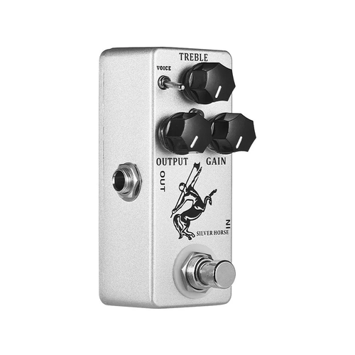 MOSKY SILVER/GOLDEN HORSE Efecto Pedal Overdrive/Boost Horse Guitarras Volumen Rev - Imagen 5 de 14