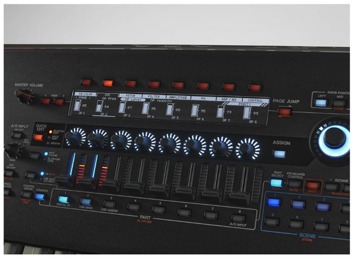 Yamaha Montage M8x 88 GEX Key Synthesizer Keyboard Flagship M8 Color Black  - Picture 5 of 6