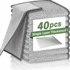 Mesh Wire Multi-Purpose Wash-Cloth Kitchen Deep Clean Towel Steel Pot Dish Rag