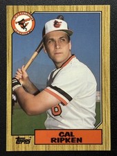1987 Topps Tiffany #784 Cal Ripken Jr. Baltimore Orioles