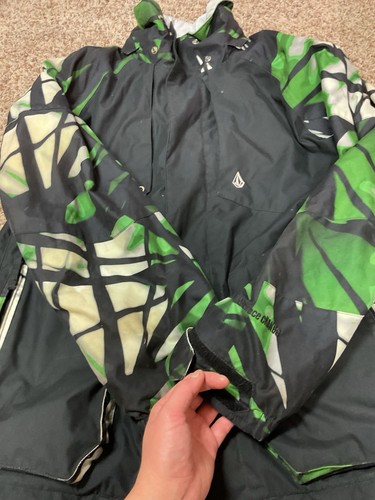 Men S Size Ski Jacket Volcom - Picture 4 of 12