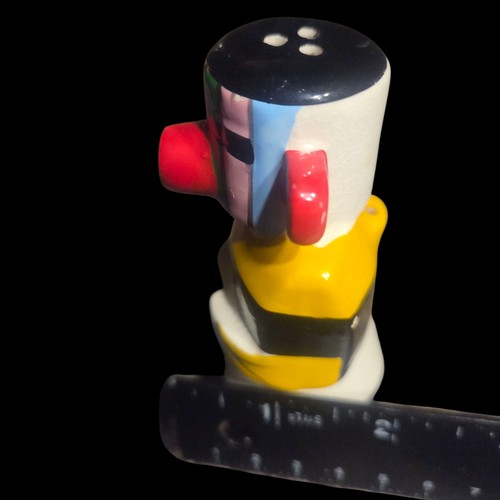 Vintage Hopi Kachina Pfefferstreuer Indianer 4,5" Keramik Figur Dekor LESEN - Bild 6 von 8