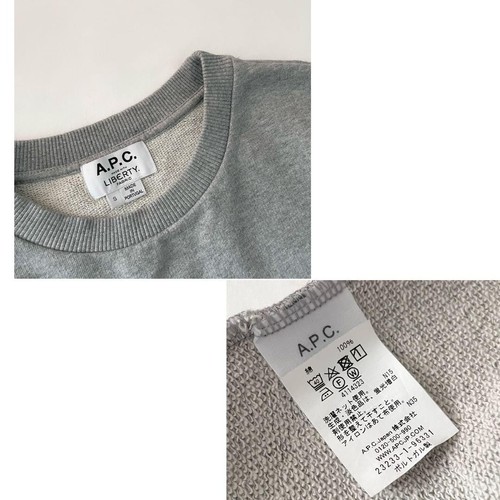 A.P.C. Sweat femme S mode Vhtf Liberty logo Saliberty beau design facile à u