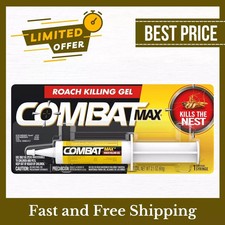 Combat 60 g Source Kill Max Roach Kill Gel-2.1 oz (1 Syringe),NEW! Free Shipping