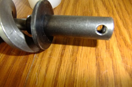 43 cm Eisen-Futterschnecke mit Buchse für die Fütterung von Holzpellets im Freien2688 - Bild 4 von 6