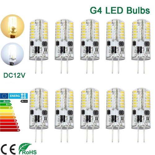 2/5/10 x G4 LED bulb Cool white Warm Light 4W SMD3014 Mini Capsule Lamp DC12V - Picture 1 of 11