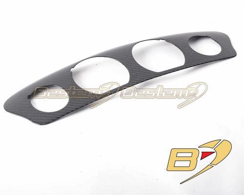 Carbon Fiber Gauge Trim Cover Kit for Harley Davidson Electra Tri Street Glide - Picture 1 of 4