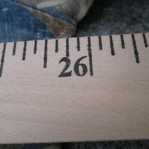 Reyn Spooner Camicia Uomo Grande Blu Tan Hawaiano Aloha Pullover Button-Down USA - Foto 11 di 13