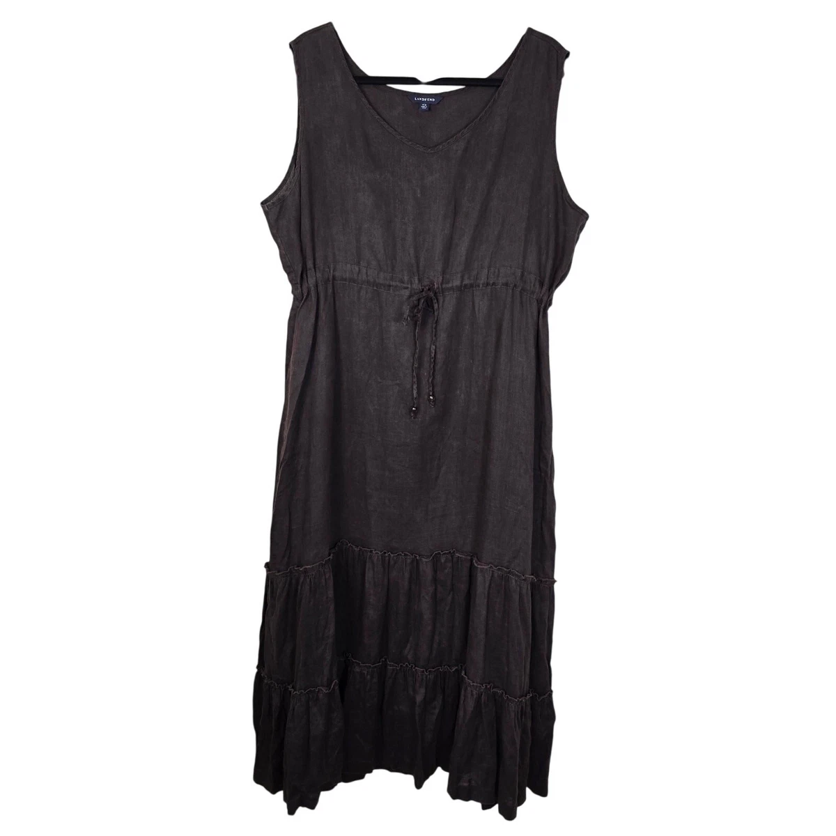 Linen Sleeveless Lands' End Dresses for Women for sale | eBay