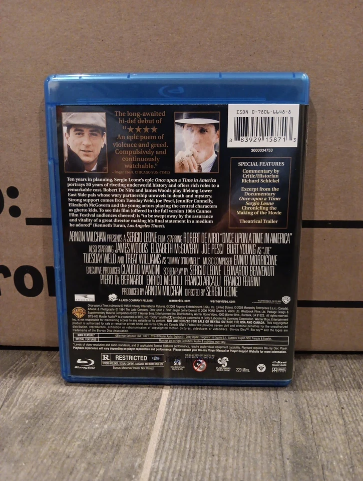 Once Upon a Time in America (Blu-ray, 1984) - Image 2 of 3