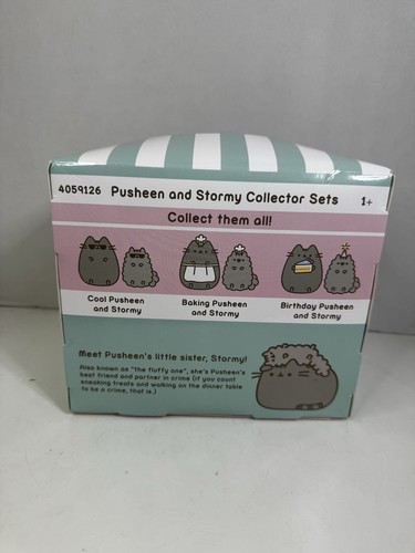 GUND Pusheen & Stormy Birthday Collector Set 2 Piece Stuffed Animal Sealed RARE - Picture 5 of 15
