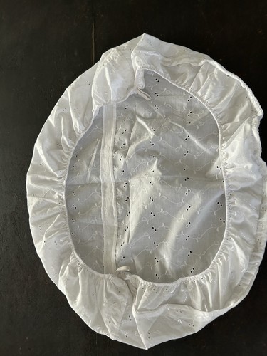 Clair de Lune Babybettchen Bettwäsche mit Lochspitze Neuwertig! Ohne OVP - Bild 5 von 8