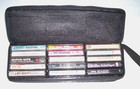 (15)  CASSETTE TAPES / WITH "GEMINI" CARRY CASE/ SEE DESCRIPTION FOR TAPE INFO