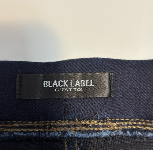 C’est Toi Black Label Elastic Waist Band Skinny Pull On Jean NWT Size 3XL - Picture 5 of 8