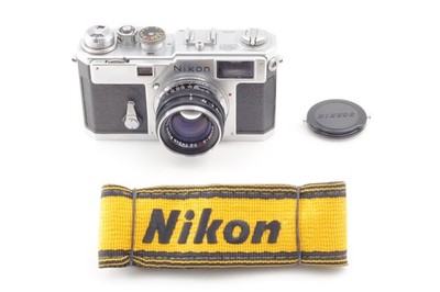 Black Belt [ N MINT+++ ] Nikon S3 Film Camera Nikkor-H.C 5cm