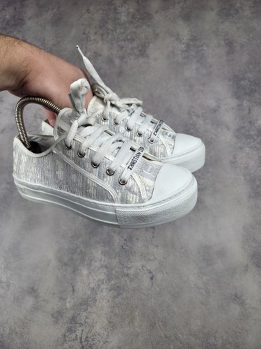 Christian Dior Paris Women’s Shoes Luxury France Classic Sneakers Size 36 - Picture 4 of 18