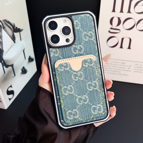 Für iPhone 16 15 Pro Max 14 13 12 Kartenhalter Luxus Stoßfest Handy Hülle Cover - Bild 16 von 24