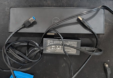 Dell D3000 SuperSpeed USB 3.0 Dock Station  w/ AC power supply & usb cable