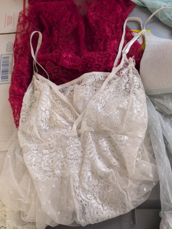 Lote de 4 correas ajustables de encaje Jezabel Demure talla mediana, ver fotos #318 Foto 4 de 4