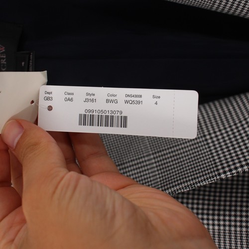 NWT J Crew Blazer Womens 4 glen Plaid Double Breasted Workwear Career Preppy - Picture 4 of 14