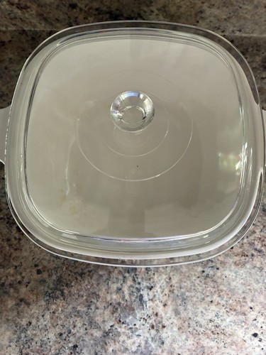 Rare 1960s Corning Ware 2 1/2 Qt Blue Cornflower Casserole Dish w/Lid P-2 1/2-B - Picture 3 of 11