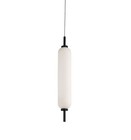 Dainolite TYA-141LEDP Typha 3"W LED Mini Pendant - White