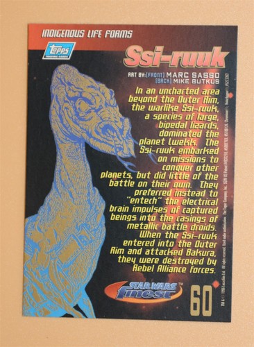 Star Wars Finest 1996 Ssi-ruuk Refractor 60 All Chromium - Bild 2 von 2