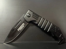 9” DEFENDER XTREME Folding Knife ~ Spring Assist~ Tactical 