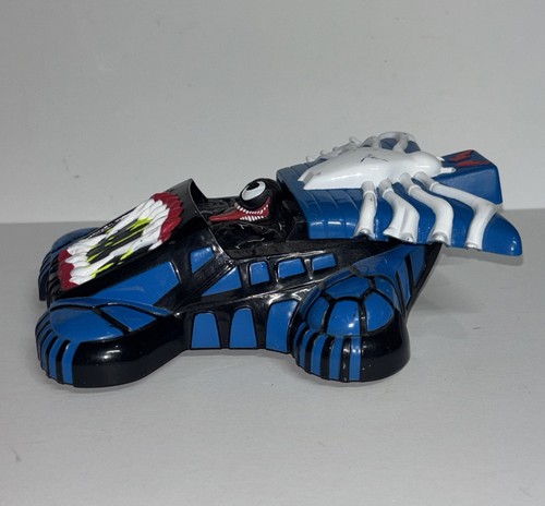 Venom Assault Racer Spider-Man Animated Toy Vehicle Marvel Toybiz 1995 Works - Picture 4 of 8