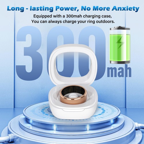 Smart Ring Health Fitness Tracker Donna Uomo - Foto 6 di 7
