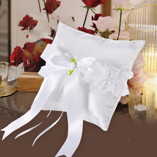 Ring Pillow Rings Holder Wedding Pillows for Wedding Party Ceremony - Picture 2 of 6