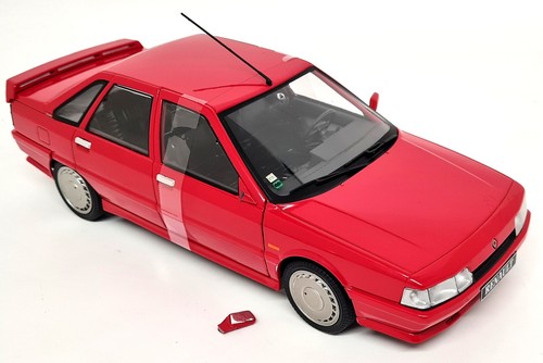 Solido 1/18 Renault 21 Turbo MK1 Red 1988 MIRROR Diecast Model Car - Picture 3 of 8
