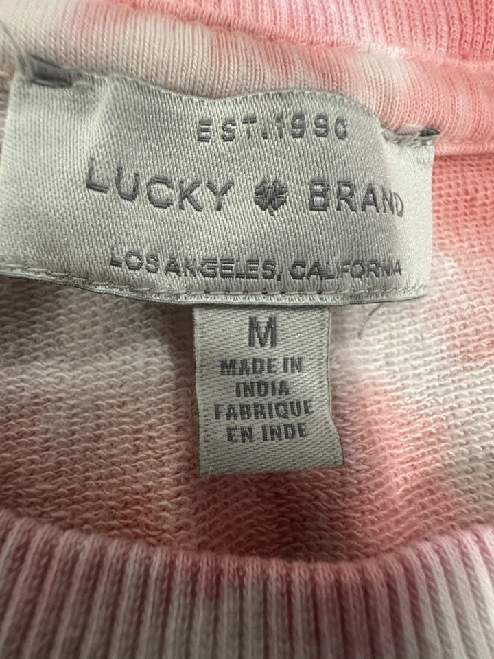 Sudadera para mujer Lucky Brand Tie Die talla mediana Foto 3 de 4