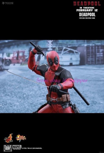 Perfect Hot Toys Mms347 1/6 Deadpool 1.0 Version Action Figure In Stock - Picture 12 of 14
