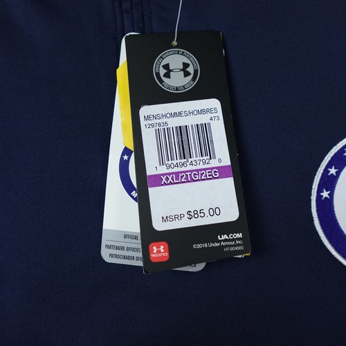 Under Armour Deportivo Cruz Azul Sweater Herren 2XL 1/4 Zip Pullover Cold Gear - Bild 4 von 11