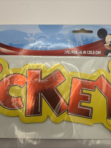 Mickey Mouse Table Decoration Birthday Party Supplies 1 PC Q3 - Picture 5 of 10