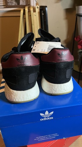 Size 10 - adidas I-5923 Black Burgundy USA Ultra boost Iniki Runner - Picture 9 of 15