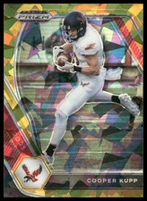 Cooper Kupp 2021 Panini Prizm Draft Picks #47 Gold Ice Eastern Washington Eagles