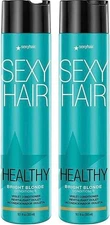 2 Pack Sexy Hair Healthy Bright Blonde Violet Conditioner 10.1 fl oz