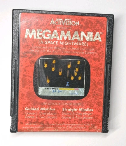 Megamania (Atari 2600, 1982) By Activision UNTESTED for Parts 