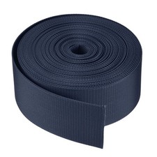 Flat Nylon Webbing Strap 2 Inch 10 Yards Dark Blue for Backpack, Luggage-rack