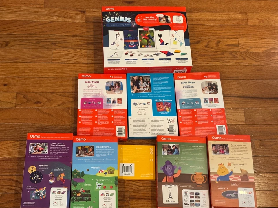 Gran Lote Osmo Aprendizaje Pizza Codificación Detective Elsa Princesa Mickey Super Studio Foto 2 de 4