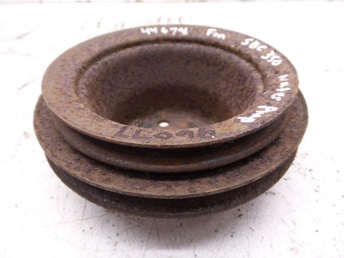 70-81 Camaro SBC 350 Small Block Chevy Water Pump Pulley GM 351680 AA 2 Groove - Picture 7 of 11