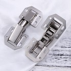  5 STÜCKE 1,5mm Dicke Stahl Gesicht Rahmen Montage Möbelscharniere Hydraulische