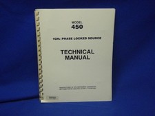 STS Instruments Model 450 Technical Manual