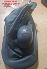 2 PEZZI CUFFIA E CORNICE + POMELLO LEVA CAMBIO PER FIAT 600  DAL 2000 SEICENTO