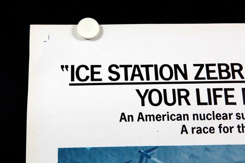Ice Station Zebra - Original Movie Poster - 1968 - War - Picture 2 of 7