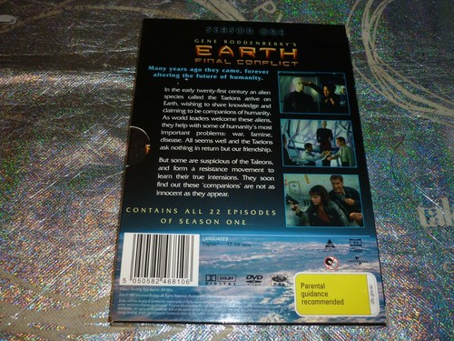 GENE RODDENBERRY'S EARTH FINAL CONFLICT SEASON ONE (6 DISC) (DVD, PG) (158643 A) - Picture 2 of 6