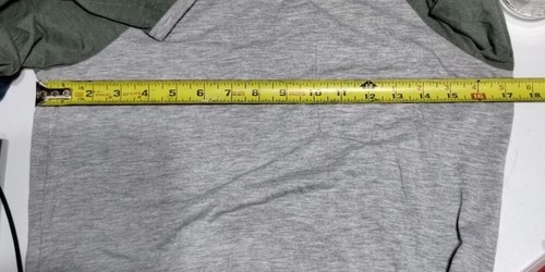 T-shirt donna divisa manica lunga grigio verde - Foto 8 di 8
