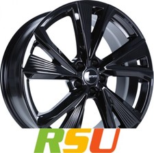 GMP Evento black glossy 9x20" ET30 LK5 112 ML 66.5 Alufelgen 20 Zoll